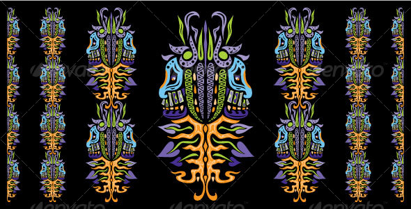 GraphicRiver Psychedelic ornament element 111804 GraphicRiver Psychedelic ornament element 111804