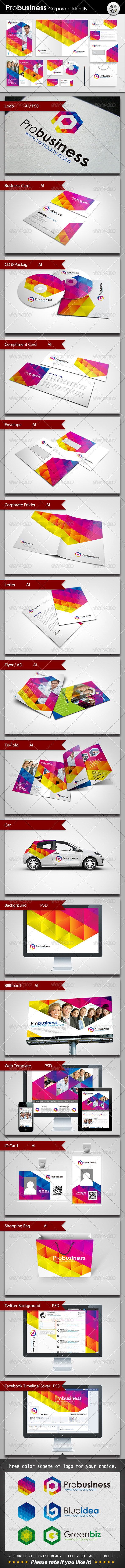 GraphicRiver ProBusiness Corporate Identity 3103138 GraphicRiver ProBusiness Corporate Identity 3103138