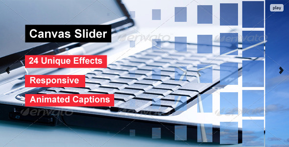 Canvas Slider - jQuery Canvas Effect Slider - Item CodeCanyon à venda