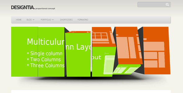 Designitia Wordpress Theme
