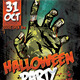 Zombie Halloween Party Zombie Halloween Party - GraphicRiver Item for Sale