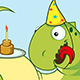 Dragon Celebrates Birthday Dragon Celebrates Birthday - GraphicRiver Item for Sale
