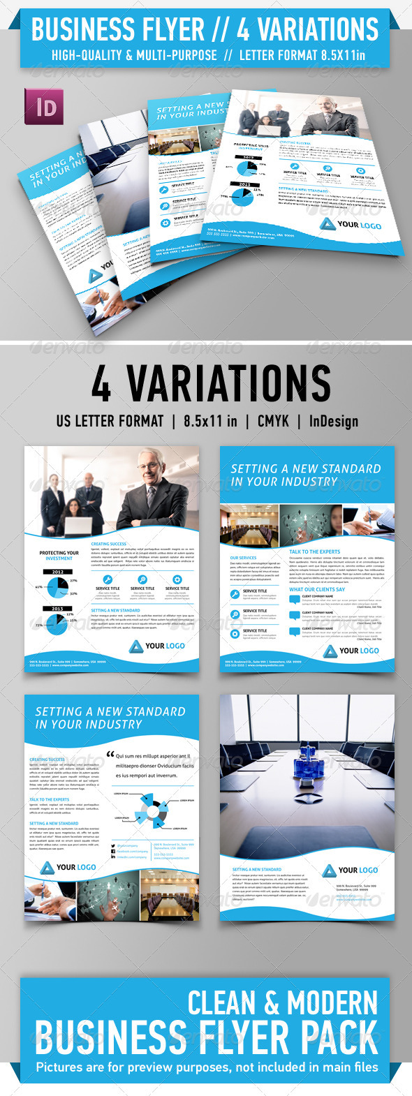 GraphicRiver Clean Modern Flyer Pack Vol 1 3201139 GraphicRiver Clean Modern Flyer Pack Vol 1 3201139