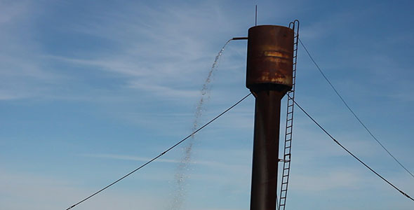 VideoHive Water Falls From Water Tower 2 3208730 VideoHive Water Falls From Water Tower 2 3208730