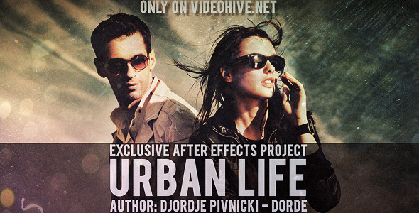 After Effects Project - VideoHive Urban Life 3228503