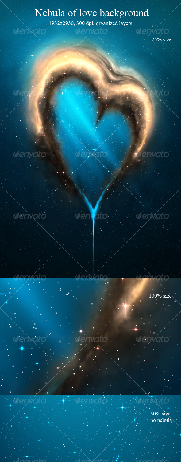 GraphicRiver Nebula of Love Background 113624 GraphicRiver Nebula of Love Background 113624