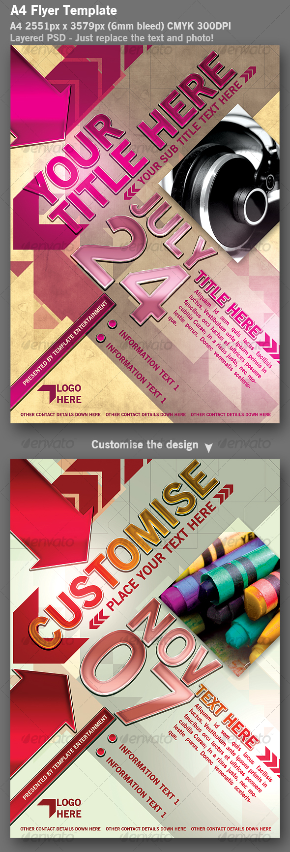 GraphicRiver Flyer Template 113634 GraphicRiver Flyer Template 113634
