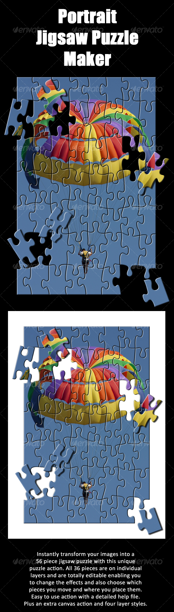 Download Jigsaw Puzzle Mockup » Tinkytyler.org - Stock Photos & Graphics