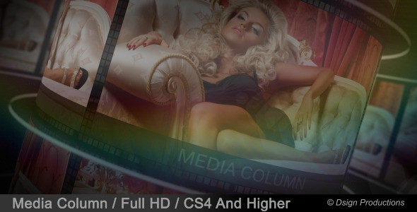 After Effects Project - VideoHive Media Column 3234801
