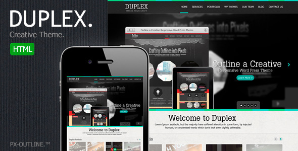 ThemeForest Duplex Creative HTML Template 3235333 ThemeForest Duplex Creative HTML Template 3235333