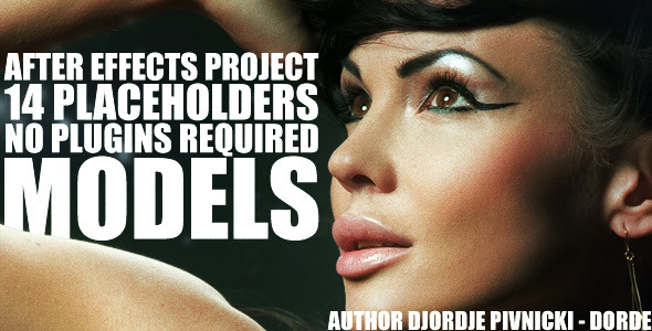 After Effects Project - VideoHive Models 336297 After Effects Project - VideoHive Models 336297