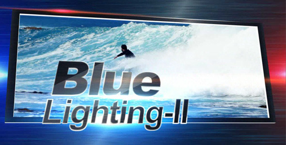 After Effects Project - VideoHive Blue Lighting 2 3255295