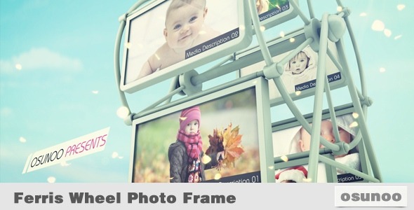After Effects Project - VideoHive Ferris Wheel Photo Frame 3263052