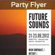 Minimal Party Flyer / Poster Minimal Party Flyer / Poster - GraphicRiver Item for Sale