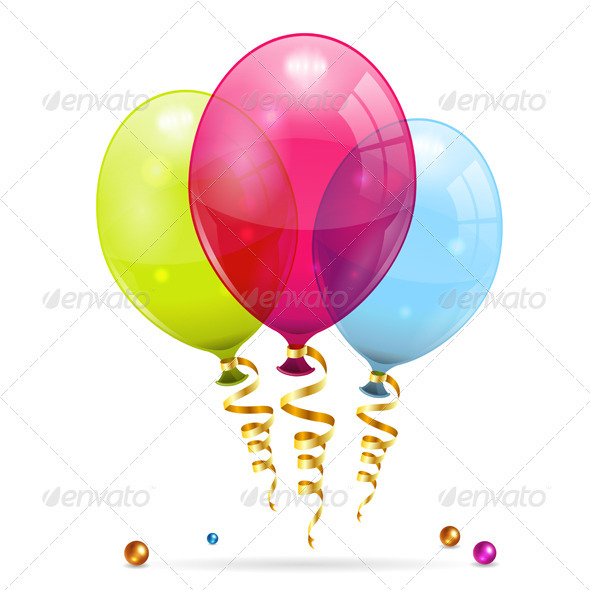 Birthday Balloons Psd » Dondrup.com