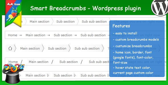CodeCanyon Smart Breadcrumbs Wordpress Plugin 340835 CodeCanyon Smart Breadcrumbs Wordpress Plugin 340835