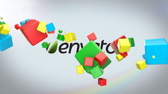 VideoHive Color Boxes Logo Reveal 3254896 VideoHive Color Boxes Logo Reveal 3254896