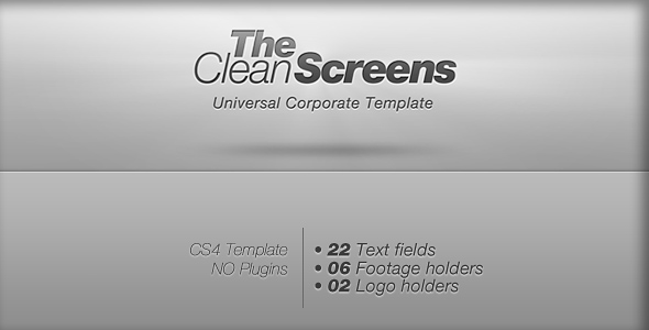 After Effects Project - VideoHive Clean Screens 115739 After Effects Project - VideoHive Clean Screens 115739