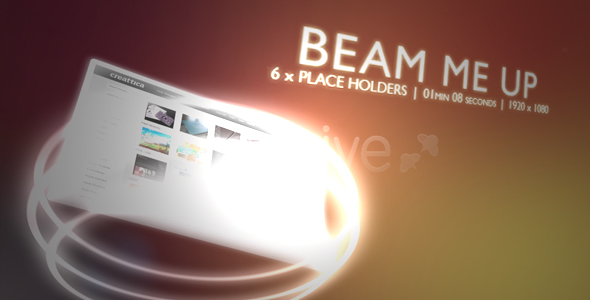 After Effects Project - VideoHive Beam me up 109975 After Effects Project - VideoHive Beam me up 109975