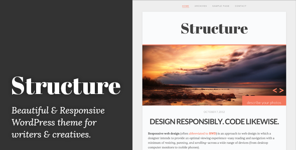 ThemeForest Structure Responsive WordPress Blog Theme 3283796 ThemeForest Structure Responsive WordPress Blog Theme 3283796