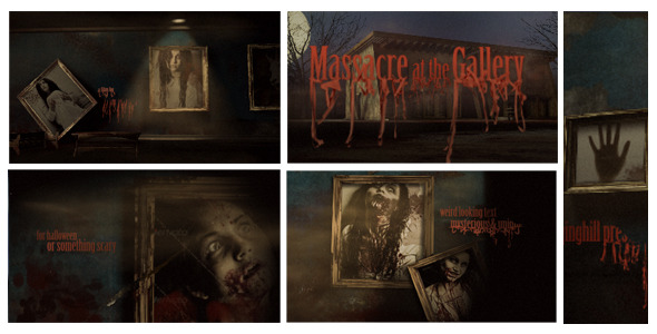 After Effects Project - VideoHive Massacre at The Gallery Opener 3267627
