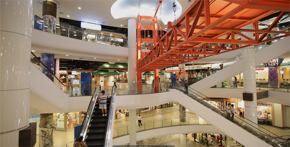 VideoHive People Enjoying Their Time At Shopping Mall 3290436 VideoHive People Enjoying Their Time At Shopping Mall 3290436