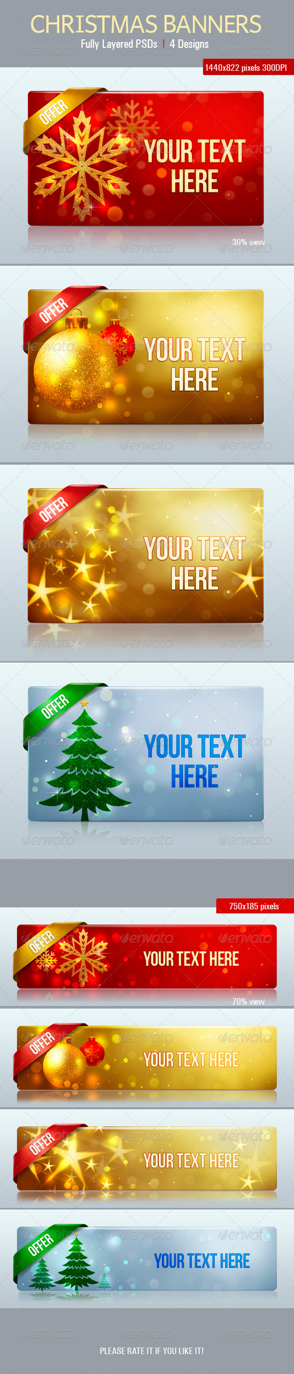 GraphicRiver Christmas Banners 3307810 GraphicRiver Christmas Banners 3307810