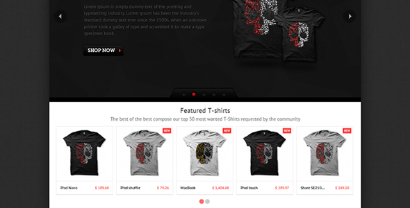 ThemeForest T-shirts PrestaShop Theme 3310527 ThemeForest T-shirts PrestaShop Theme 3310527