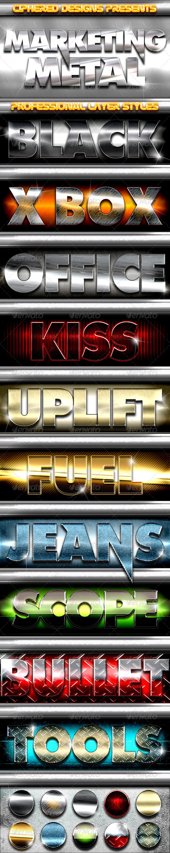 GraphicRiver Marketing Metal Professional Layer Styles 3346008 GraphicRiver Marketing Metal Professional Layer Styles 3346008