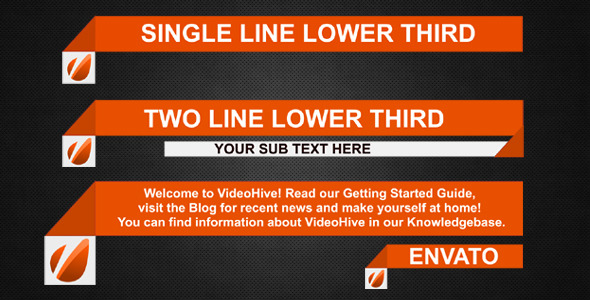 VideoHive Lower Third 3352995 VideoHive Lower Third 3352995