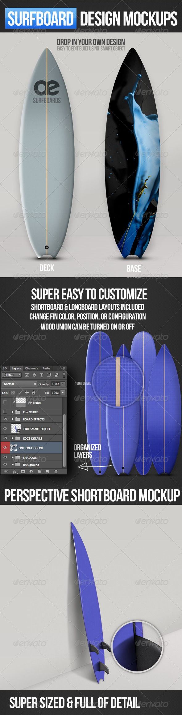 Download Free Psd Surfboard Mockup » Tinkytyler.org - Stock Photos ...