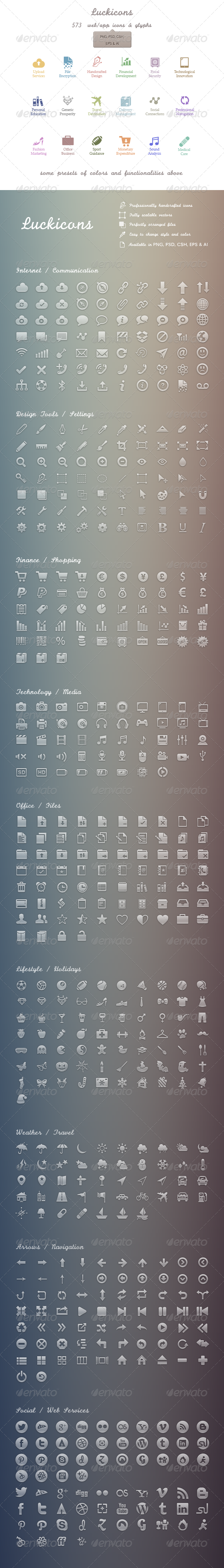 GraphicRiver Luckicons 579 handgrafted vectors icons PSD.. 3355500 GraphicRiver Luckicons 579 handgrafted vectors icons PSD.. 3355500