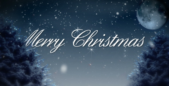 After Effects Project - VideoHive Merry Christmas Snowy Winter Night 337432 ...