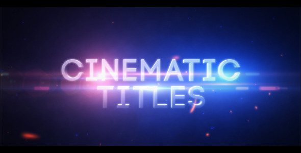 After Effects Project - VideoHive Cinematic Titles 3398785 After Effects Project - VideoHive Cinematic Titles 3398785