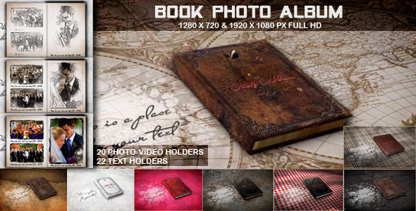 After Effects Project - VideoHive Book Photo Album 3371645 After Effects Project - VideoHive Book Photo Album 3371645
