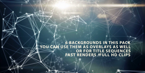 VideoHive Science Web Backgrounds 6-Pack 3334249 VideoHive Science Web Backgrounds 6-Pack 3334249