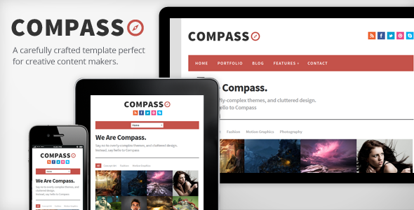 ThemeForest Compass Responsive HTML5 Template 3416403 ThemeForest Compass Responsive HTML5 Template 3416403