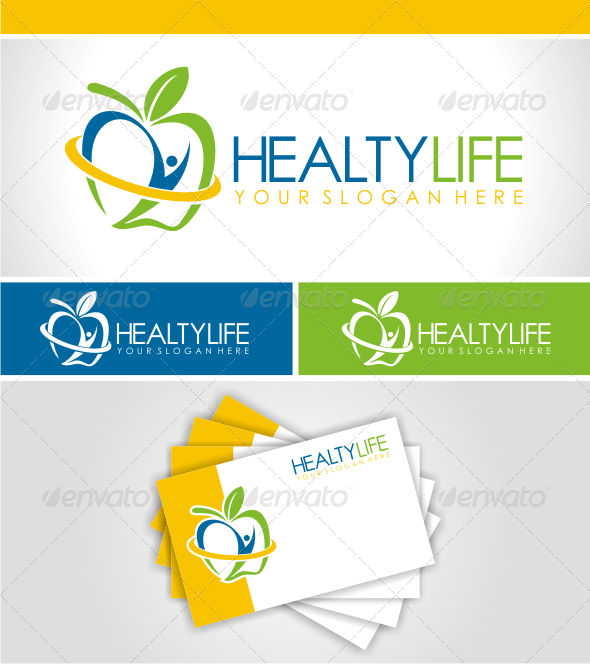 GraphicRiver HEALTHY LIFE LOGO 3427136 GraphicRiver HEALTHY LIFE LOGO 3427136