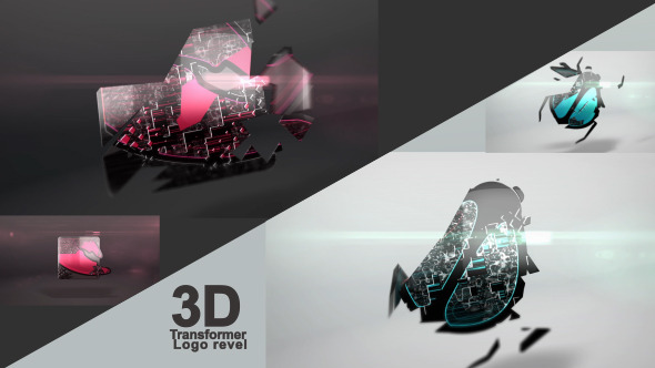VideoHive 3D Transformer Logo 3429653 VideoHive 3D Transformer Logo 3429653