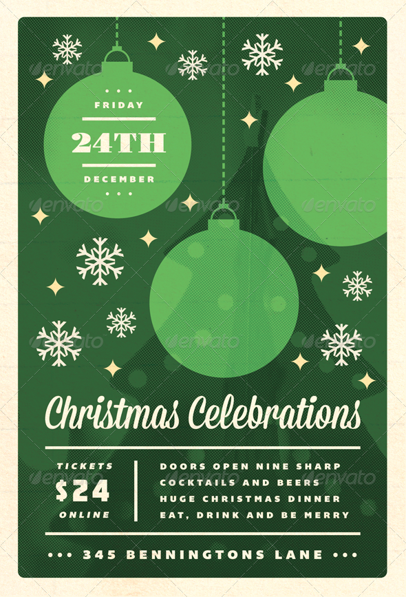 GraphicRiver Celebrations Christmas Flyer Template 3436868 GraphicRiver Celebrations Christmas Flyer Template 3436868