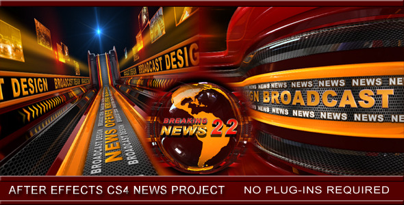 VideoHive Broadcast Design News Opener 3445978 VideoHive Broadcast Design News Opener 3445978