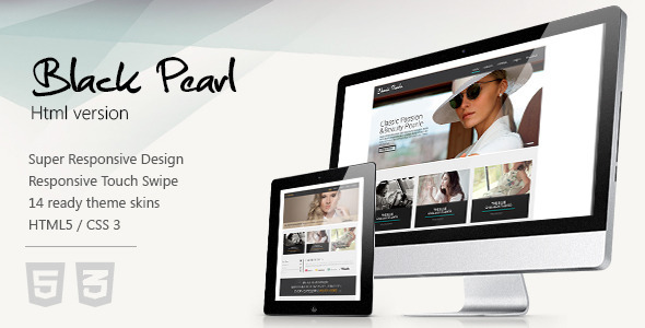 ThemeForest Black Pearl Responsive HTML Template 3459089 ThemeForest Black Pearl Responsive HTML Template 3459089