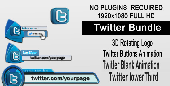 VideoHive Twitter Bundle 3442614 VideoHive Twitter Bundle 3442614