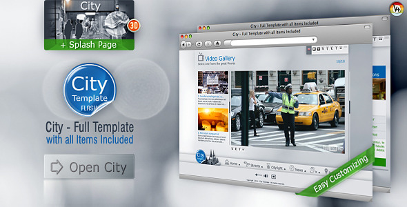 ActiveDen City Full Template with All Items Included 372133 ActiveDen City Full Template with All Items Included 372133