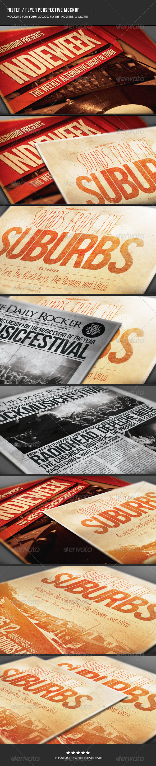 GraphicRiver Poster & Flyer Perspective Mockup 3450386 GraphicRiver Poster & Flyer Perspective Mockup 3450386