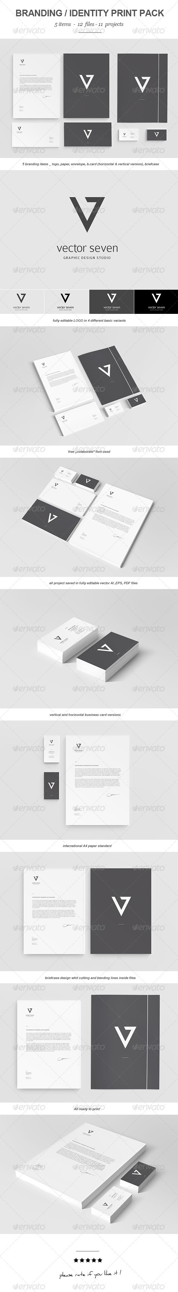 GraphicRiver Seven Vector Branding Print Pack 3497776 GraphicRiver Seven Vector Branding Print Pack 3497776