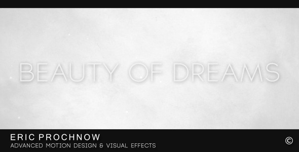 After Effects Project - VideoHive Beauty of Dreams 3195537