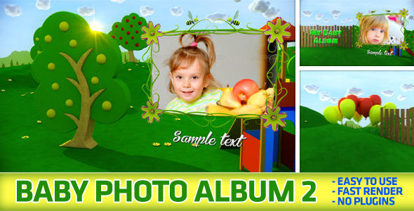 VideoHive Baby Photo Album 2 3509049 VideoHive Baby Photo Album 2 3509049