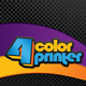 4 Color Printing Business Card 4 Color Printing Business Card - GraphicRiver Item for Sale