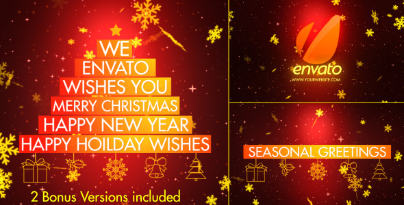 VideoHive Christmas Wishes-Typography 3517267 VideoHive Christmas Wishes-Typography 3517267